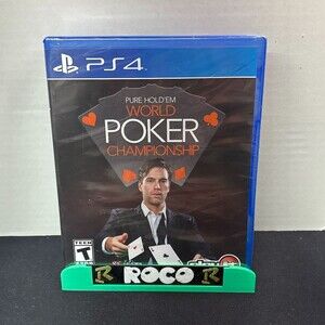 Pure Hold'em World Poker Championship PS4 (Sony PlayStation 4, 2015) SEALED BN